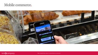 Mobile commerce.
 