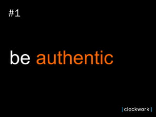be  authentic #1 