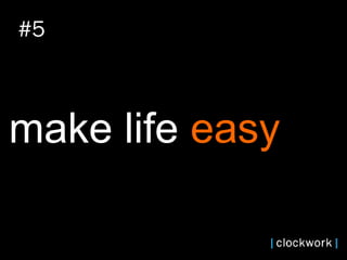 make life  easy   #5 