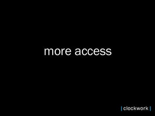 more access 