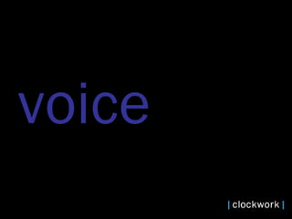 voice  