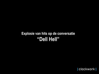 Explosie van hits op de conversatie “ Dell Hell” 