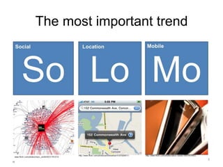 The most important trend




                           3
 