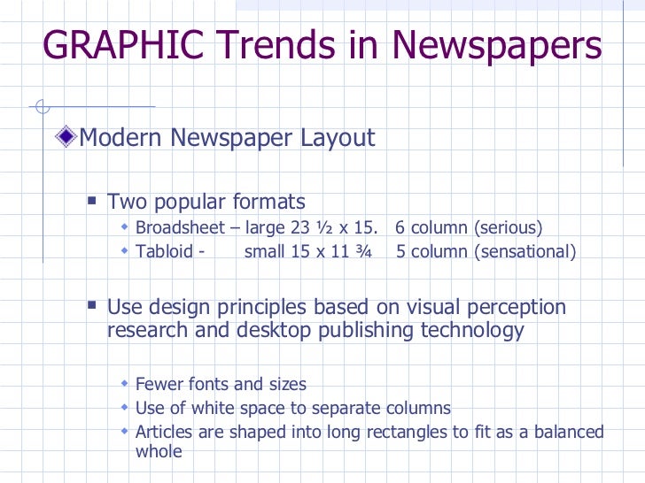 Trends inprint media