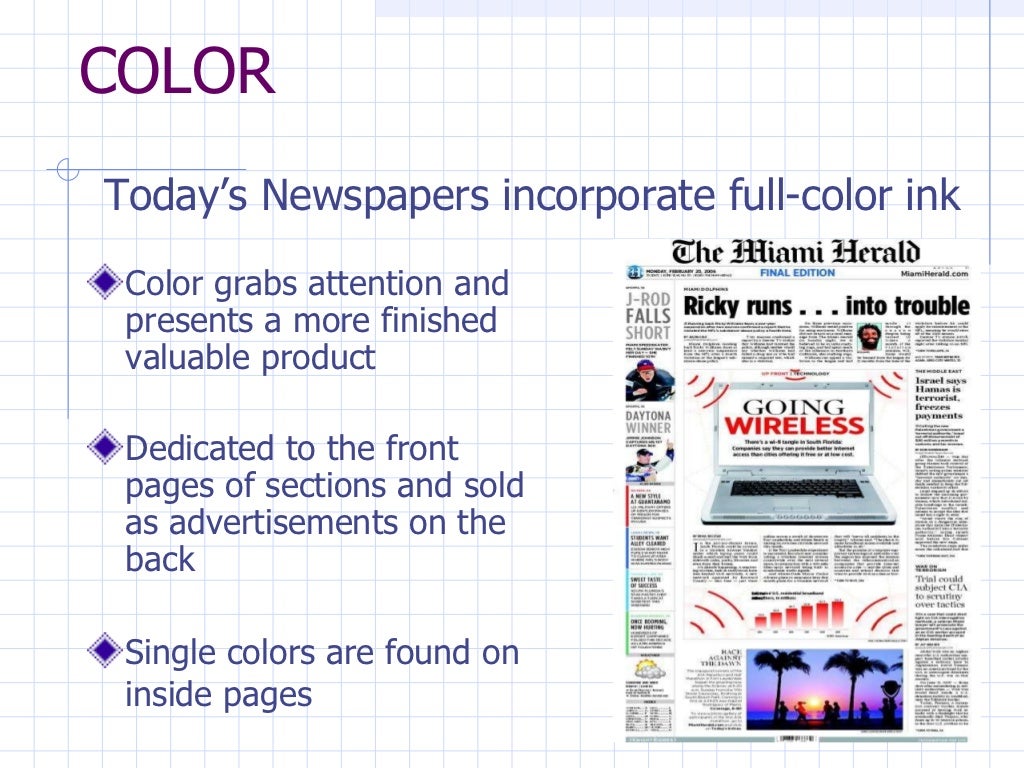 Trends inprint media