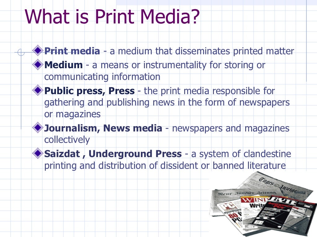 Trends inprint media