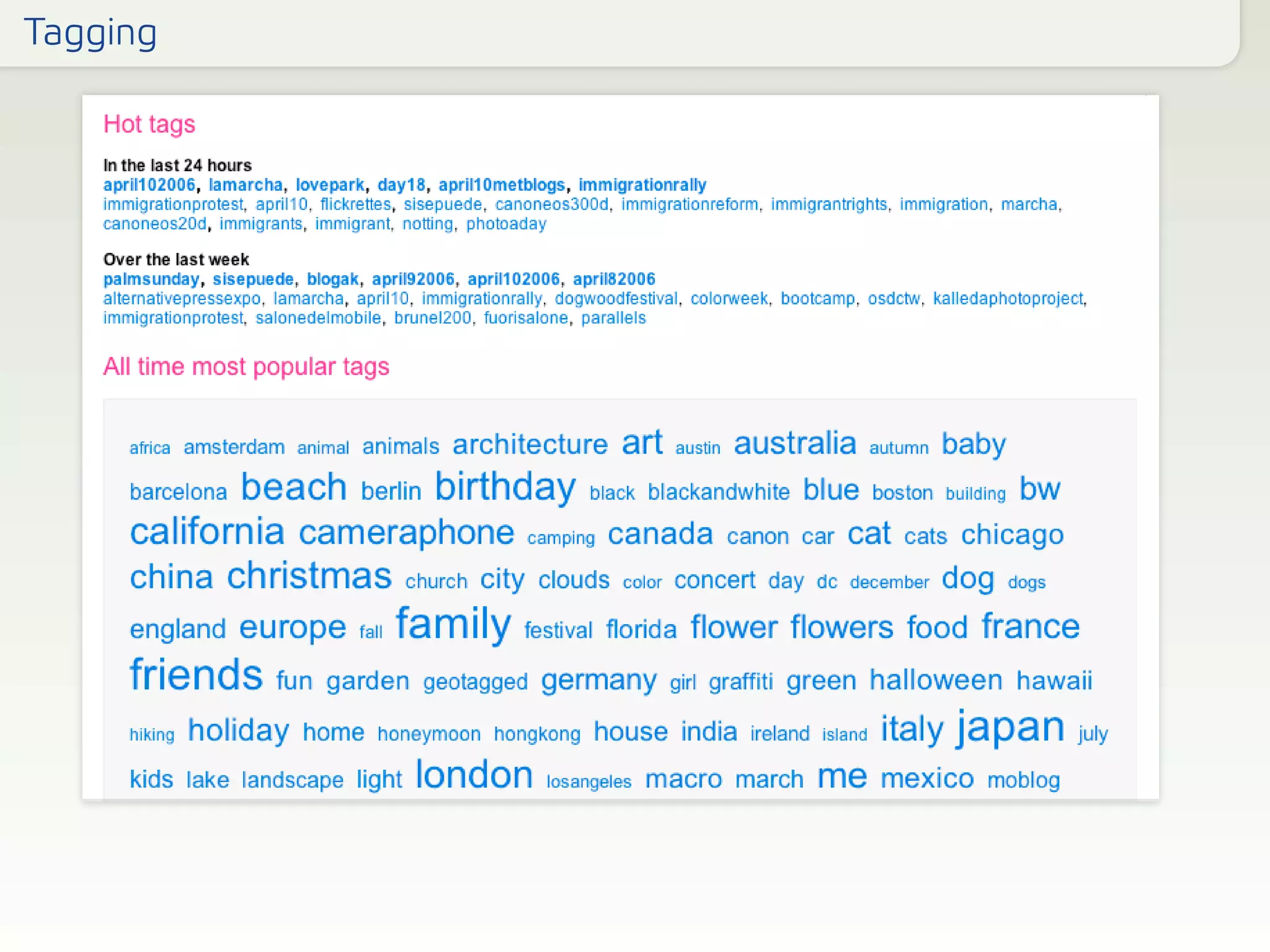 Web, Design, and UX Trends for 2006