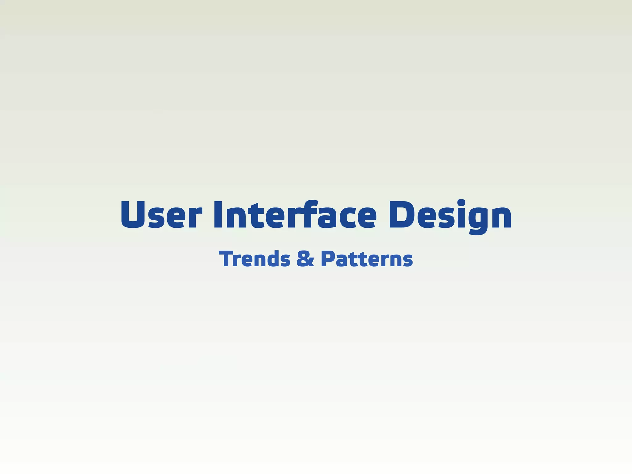 Web, Design, and UX Trends for 2006