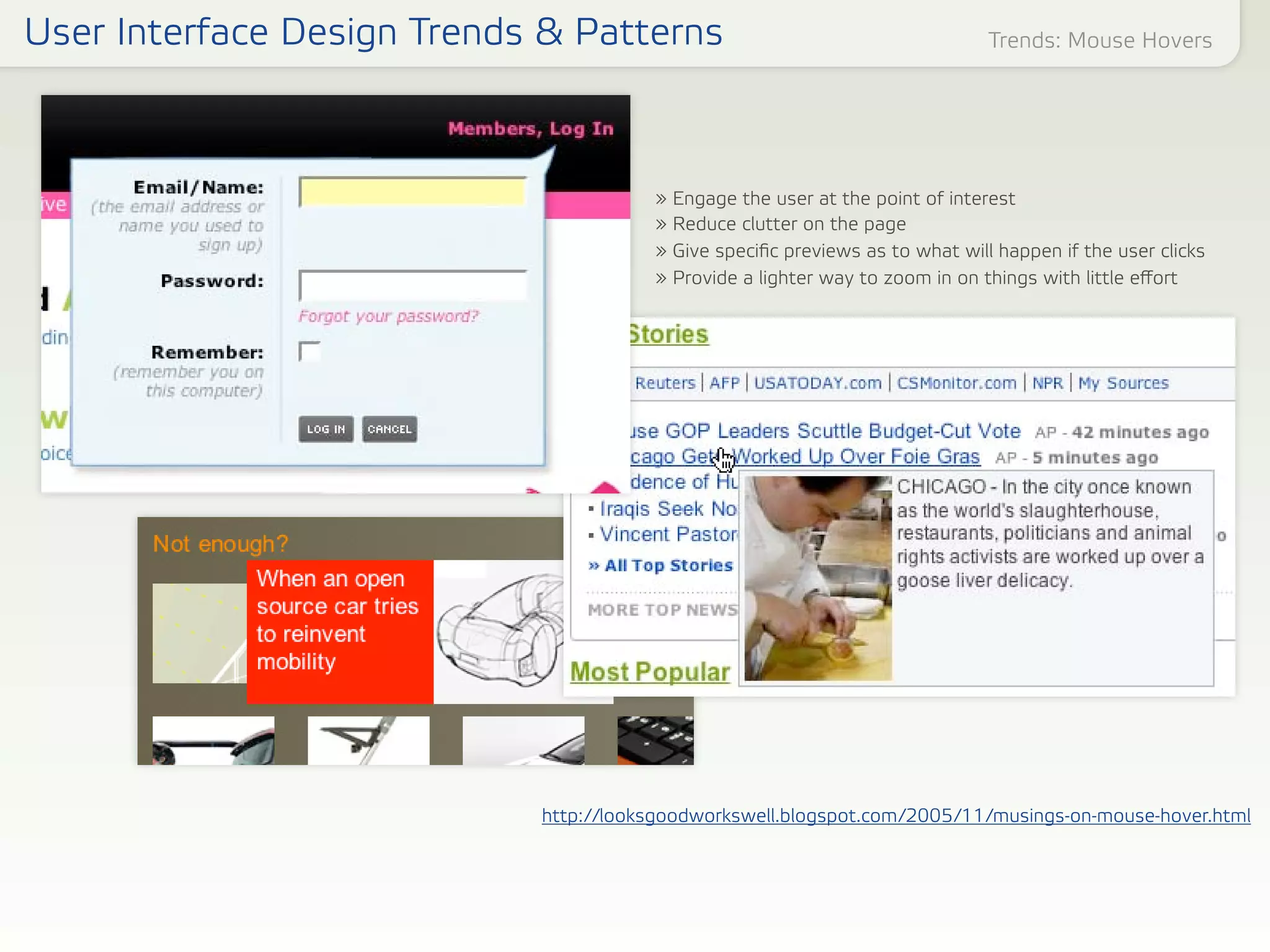 Web, Design, and UX Trends for 2006