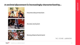 TRENDSFOR2017
Table19.co.uk • @WeAreTable19 12
A societal disconnect is increasingly characterised by…
Income disconnection
Access exclusion
Rising disenchantment
 