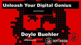 Digital Transformation Trends 2020 - What's Your Digital Strategy With Doyle Buehler