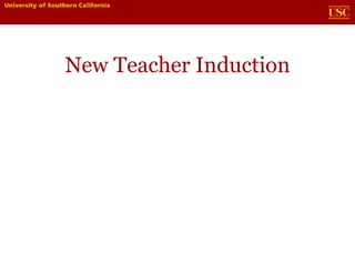 New Teacher Induction 