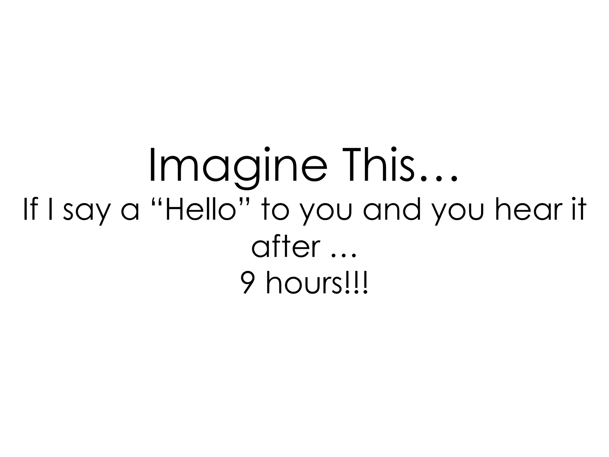 History of the DTN Motivation
 