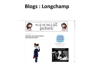 Blogs : Longchamp 