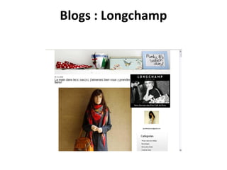 Blogs : Longchamp 
