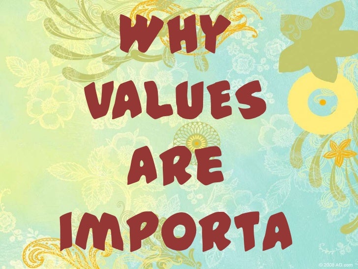 Meaning of Values