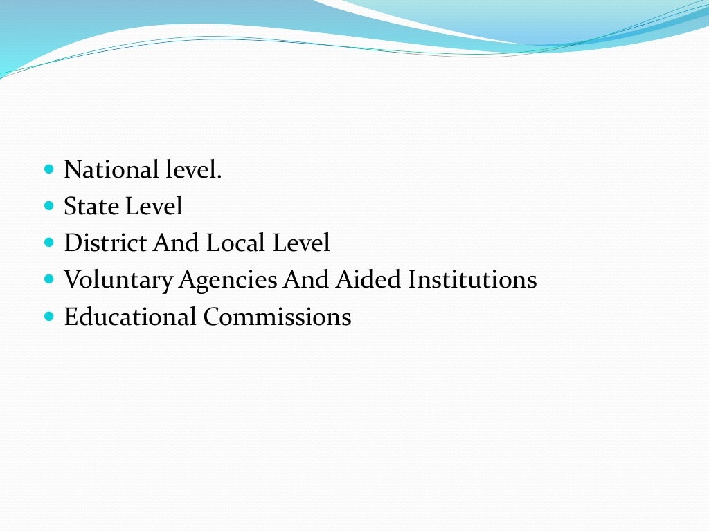 Trends and issues in education