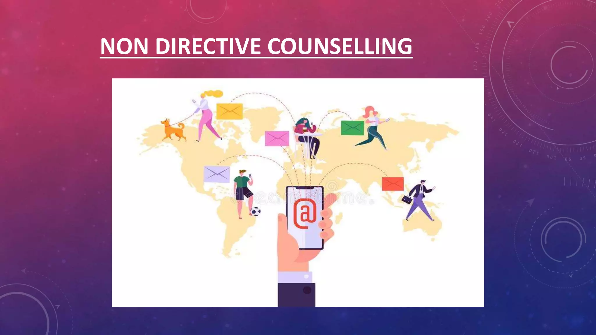 NON DIRECTIVE COUNSELLING
 