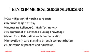 academy of medical surgical nurses mission statement