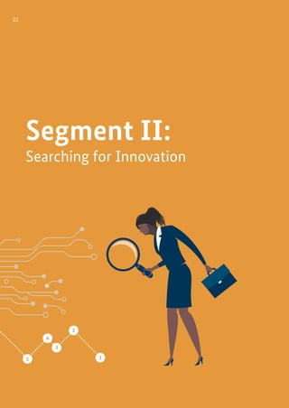 SEGMENT II – SEARCHING FOR INNOVATION
23
Toolkit
How to train yourself to see innovation
Before starting to define your su...