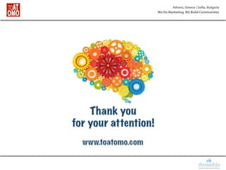 Athens, Greece | Sofia, Bulgaria
We Do Marketing, We Build Communities
 