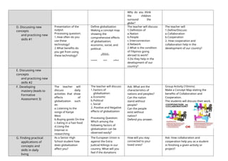 Understanding Globalization: Effects, Networks, and Collaboration in ...