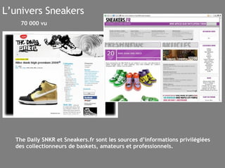 L’univers Sneakers The Daily SNKR et Sneakers.fr sont les sources d’informations privilégiées des collectionneurs de baskets, amateurs et professionnels. 70 000 vu 