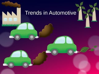 Trends in Automotive
 