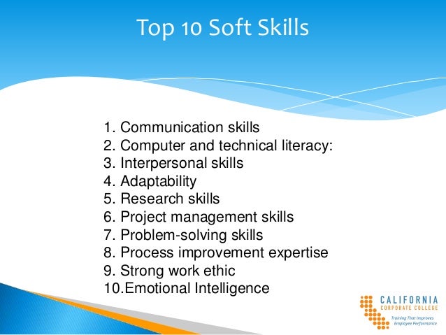 top 10 soft skills employers are looking for