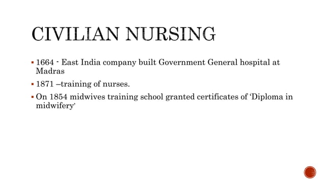 Trends in development of nursing education in india | PPTX