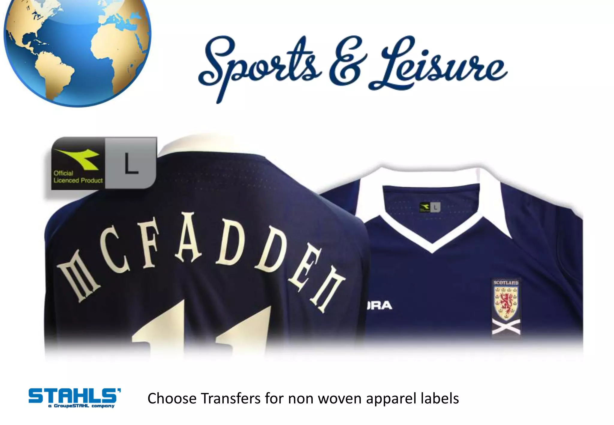 Choose Transfers for non woven apparel labels
 