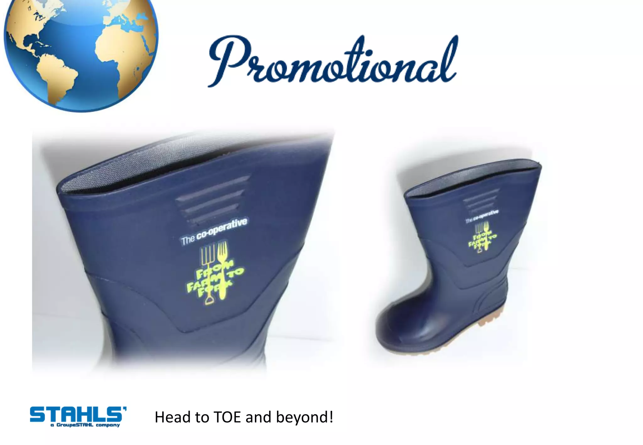 Head to TOE and beyond!
 