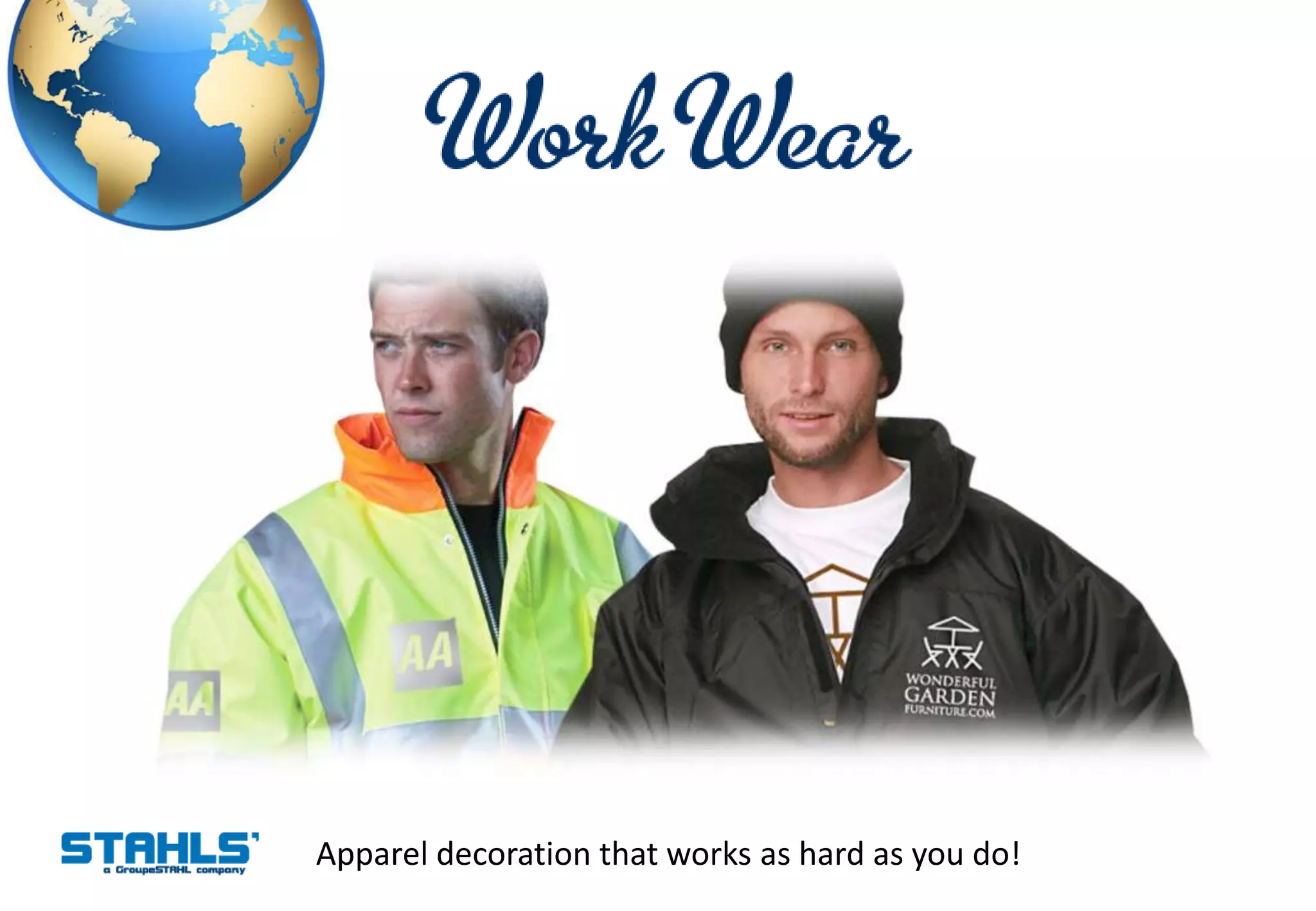 Apparel decoration that works as hard as you do!
 