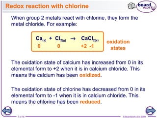 Trends in group 2 part 3 chemical properties | PPT