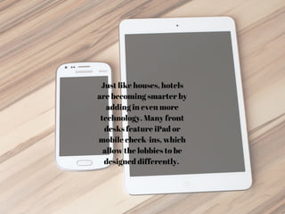 Trends in Hotel Interior Design