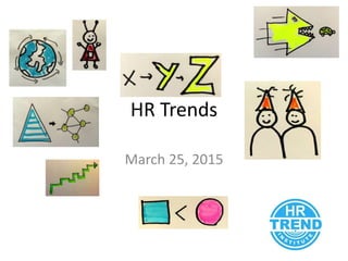 HR Trends
March 25, 2015
 