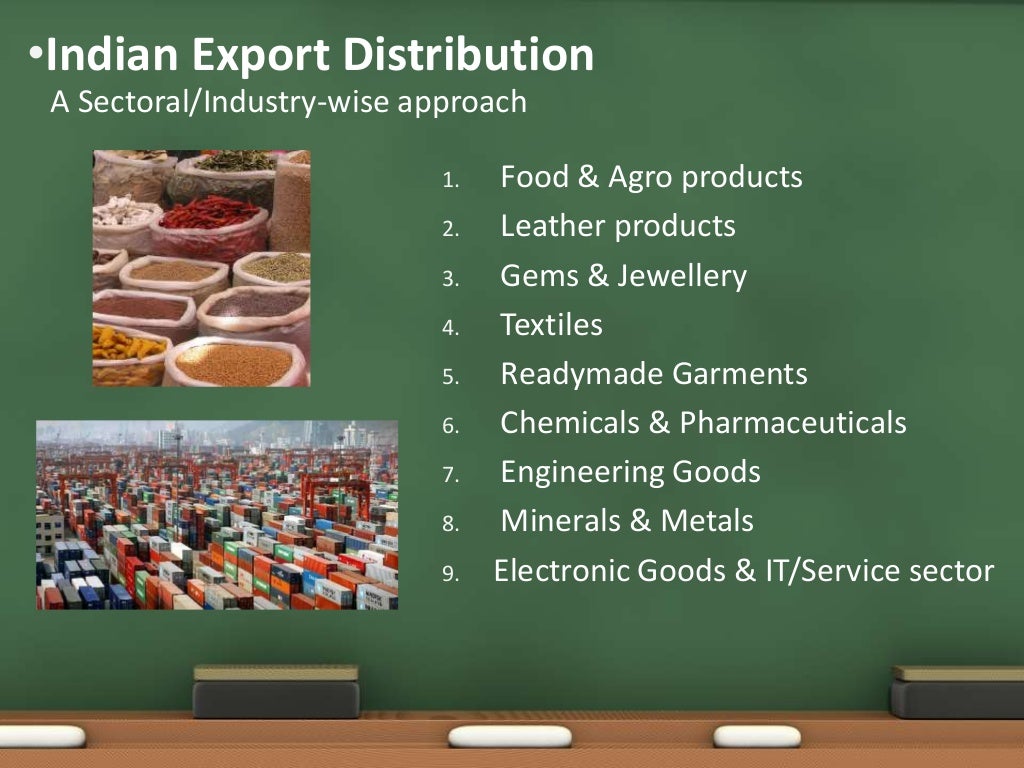 Trends in Indian Exports