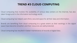 Trends in information technology | PDF