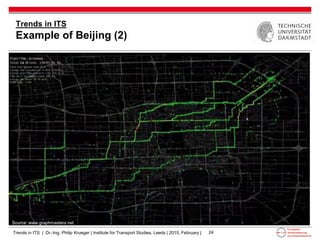 Trends in intelligent transport systems | PDF