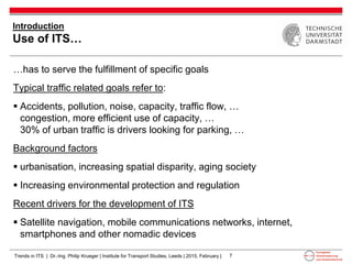 Trends in intelligent transport systems | PDF