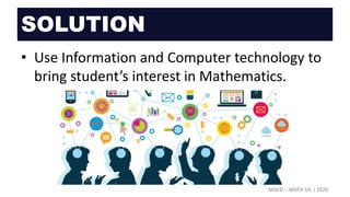 Trends in Mathematics  PPT
