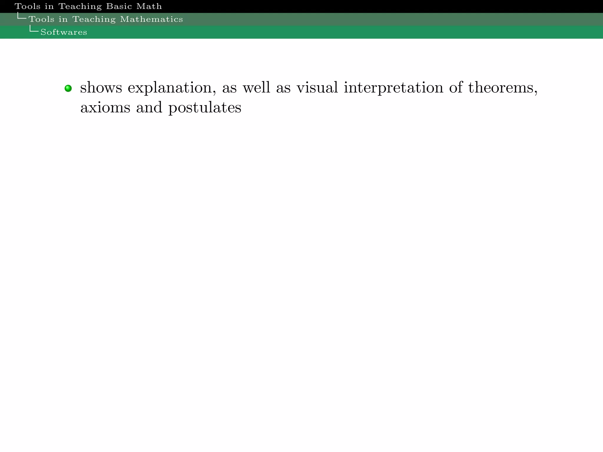 Trends In Math Teaching