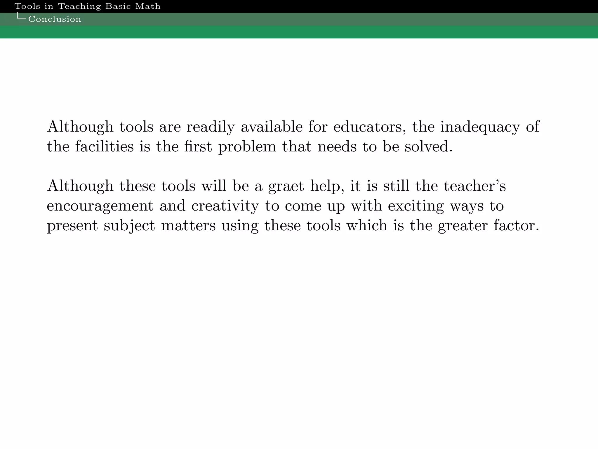 Trends In Math Teaching