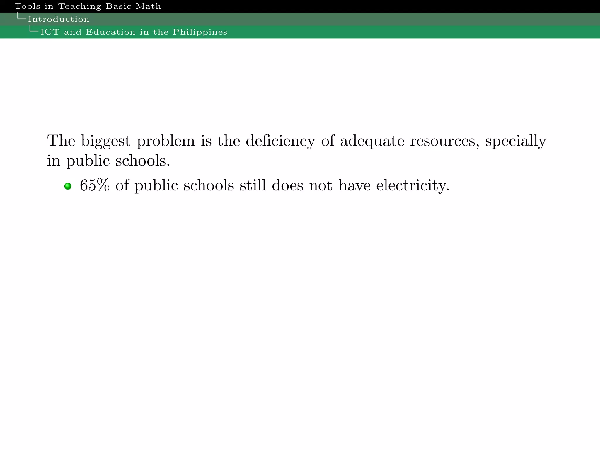 Trends In Math Teaching