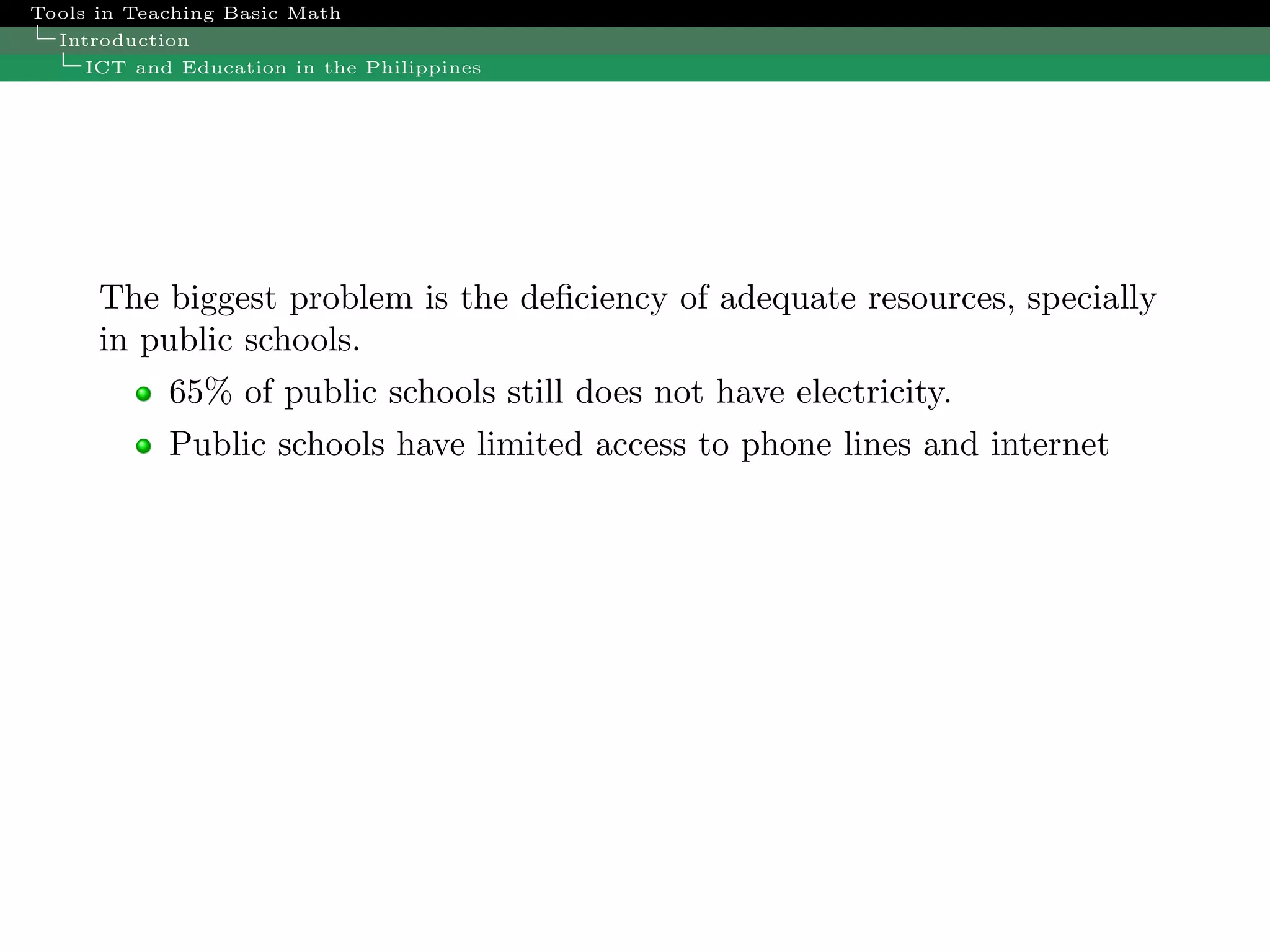 Trends In Math Teaching