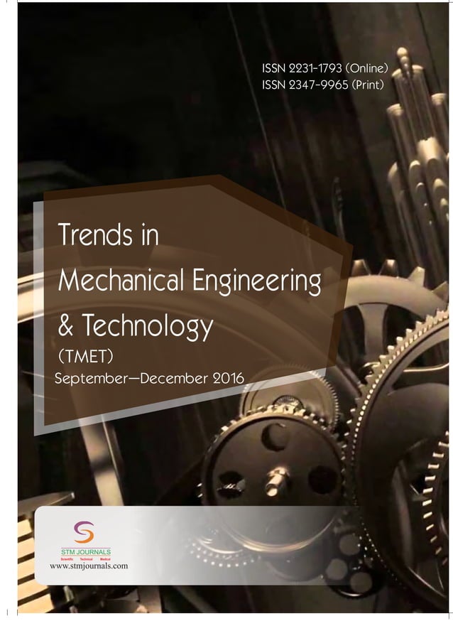 Trends in Mechanical Engineering & Technology vol 6 issue 3 | PDF