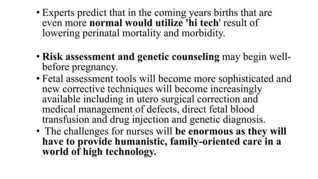 trends in midwifery and obstetrics teaching.pptx | Pregnancy ...