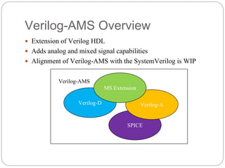 Trends in Mixed Signal Validation | PDF