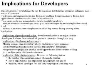 Trends in mobile applications | PPT