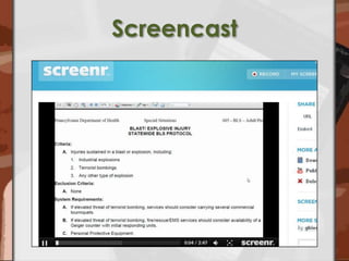 Screencast